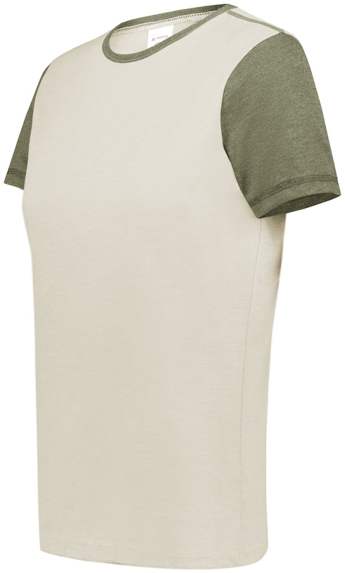 Augusta Sportswear Ladies Gameday Vintage Ringer Tee